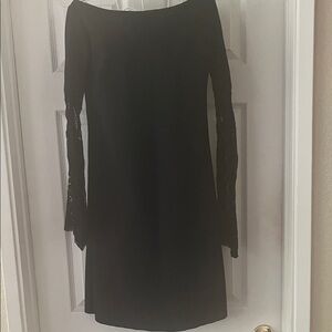 Chiara Boni Black Long  Alala lace sleeves